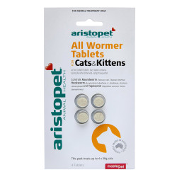 Aristopet All Wormer Tablets For Cats/Kittens 4 Tablet