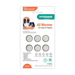 Aristopet Allwormers For Dogs/Puppies 6 Tablet