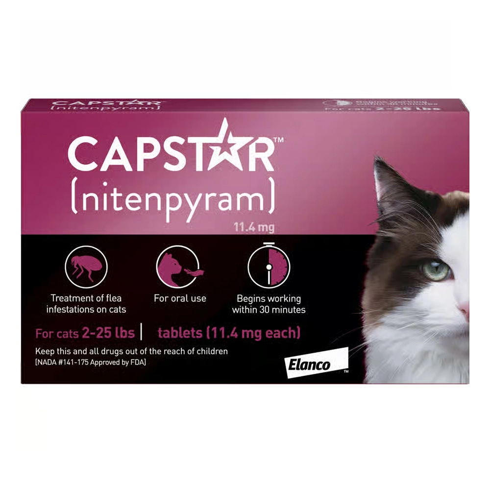 Capstar For Cats 2 - 25 Lbs 6 Tablet