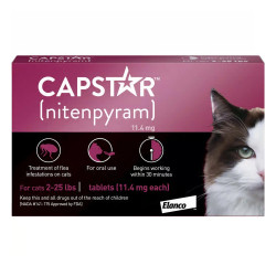Capstar For Cats 2 - 25 Lbs 6 Tablet