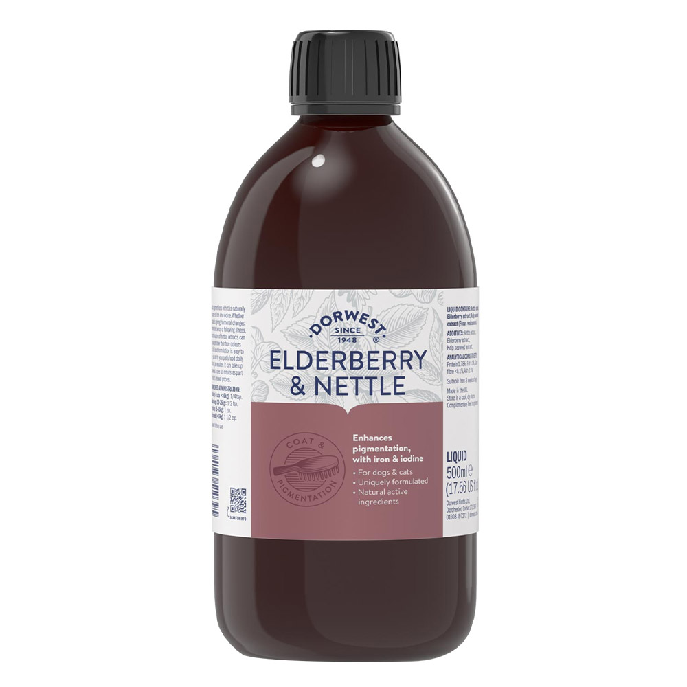 Dorwest Elderberry & Nettle Extract For Dogs And Cats 100 Ml