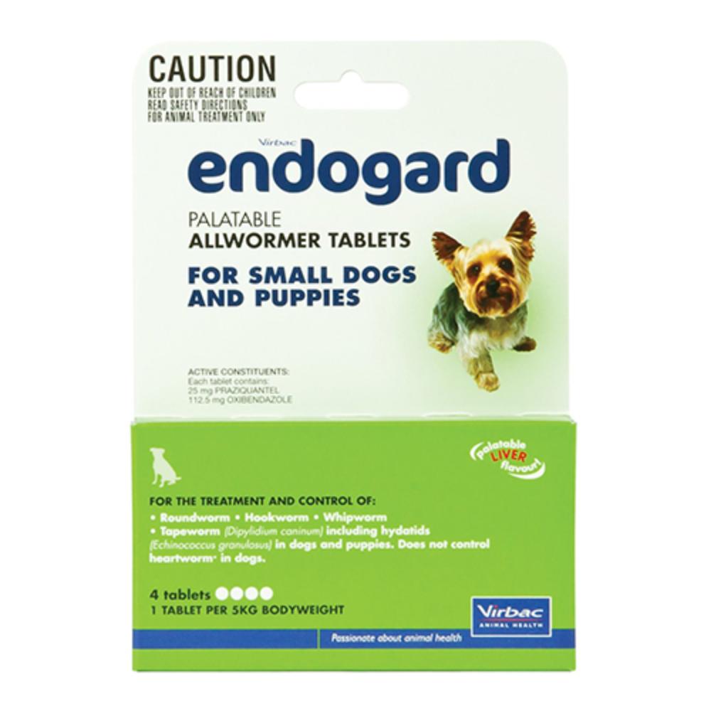 Endogard For Small Dogs/Puppies 5kg (Green) - 11lbs 1 Tablet