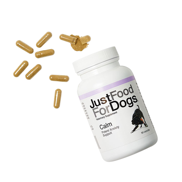 JustFoodForDogs Calm Supplement for Dogs (90 ct)