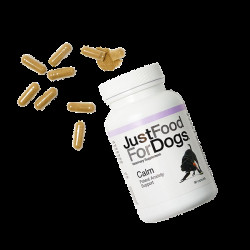 JustFoodForDogs Calm Supplement for Dogs (90 ct)