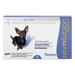 Revolution For Very Small Dogs 5.1-10 Lbs (Purple) 3 Doses