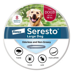 Seresto Collar For Large Dogs (Over 18 Lbs) 27.5 Inch (70 Cm) + 1 Endogard Tablet Free (For Large Dogs 44lbs)