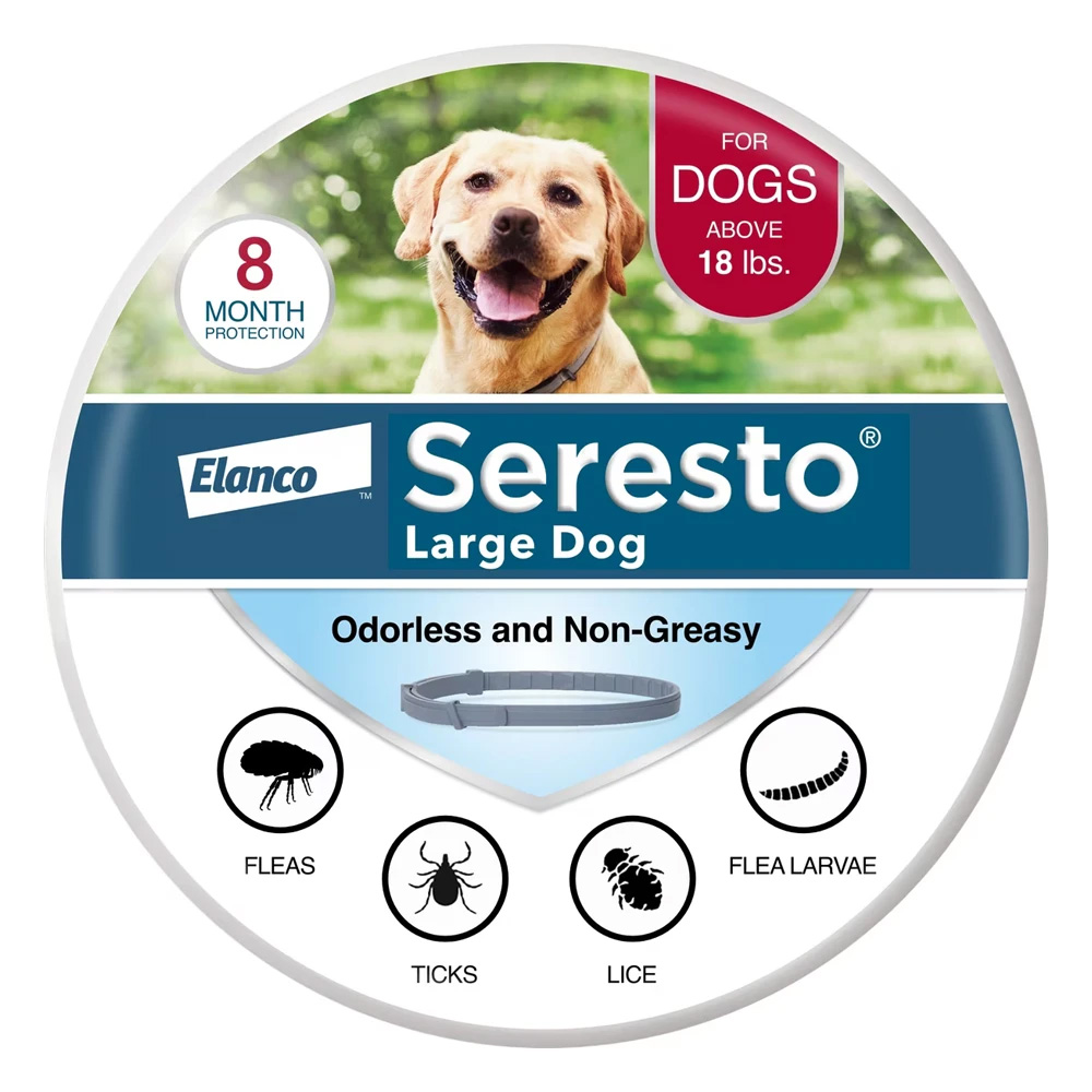 Seresto Collar For Large Dogs (Over 18 Lbs) 27.5 Inch (70 Cm) 1 Collar
