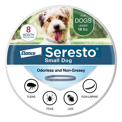 Seresto Collar For Small Dogs (Upto 18 Lbs) 15 Inch (38 Cm) 2 Collar