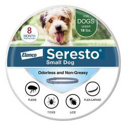 Seresto Collar For Small Dogs (Upto 18 Lbs) 15 Inch (38 Cm) 2 Collar